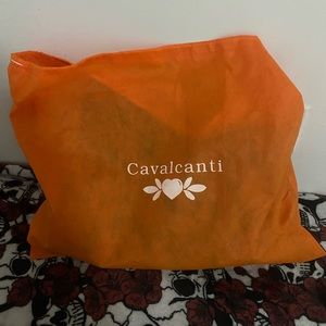 Cavalcanti black leather purse